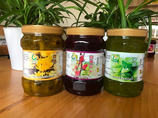 菊花花茶、洛神花花茶、蘆薈花茶